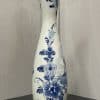 vaso anni 50 fiori biano azzurro