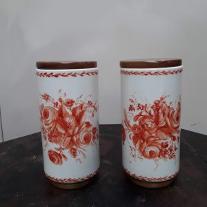 coppia barattoli ceramica bavaria