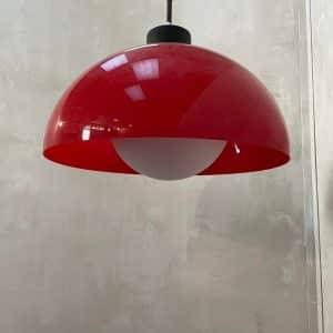 lampadario anni 70 cupola