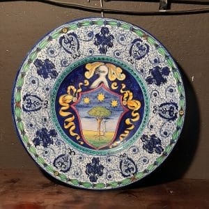 piatto decorativo Urbano Zaccagnini