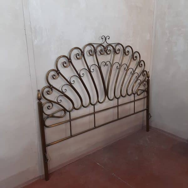letto in ottone