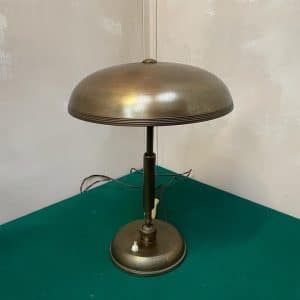 Lampada ministeriale in ottone anni 50