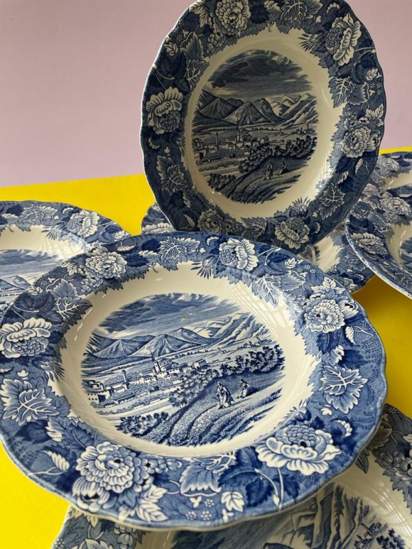 Piatto diamondstone laveno richard ginori 1826