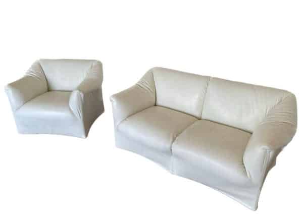 set divano e poltrona tentazione per Cassina