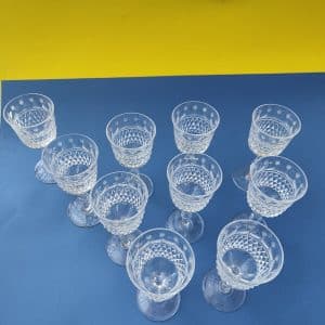 10 bicchieri cristallo Richard Ginori