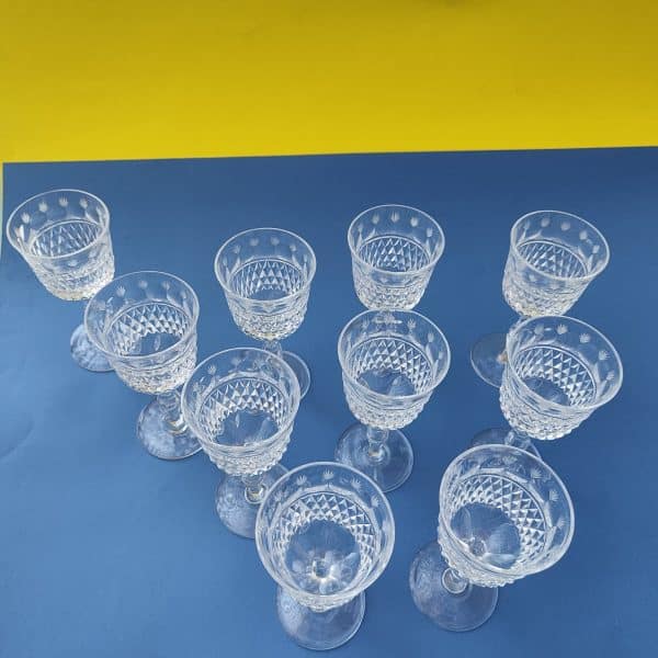 10 bicchieri cristallo Richard Ginori