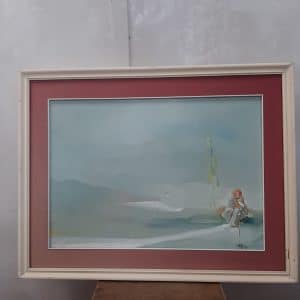 QUADRO RIFLESSIONE DONNA
