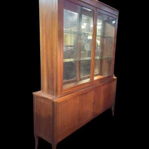 vetrinetta anni 50 a doppio corpo bifacciale