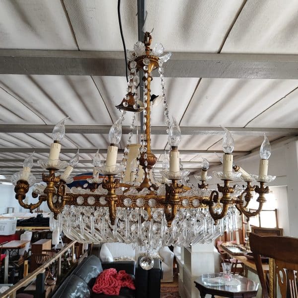 lampadario murano stile mongolfiera