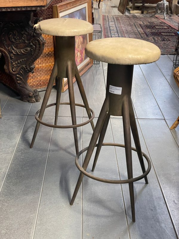 coppia di sgabelli space age