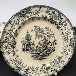 piatto Colandine ceramica inglese primavesi - cardiff