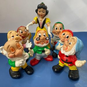 set Walt Disney biancaneve e i sette nani